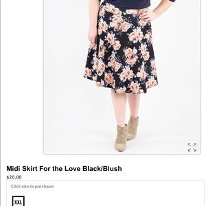 Agnes & Dora Midi Skirt